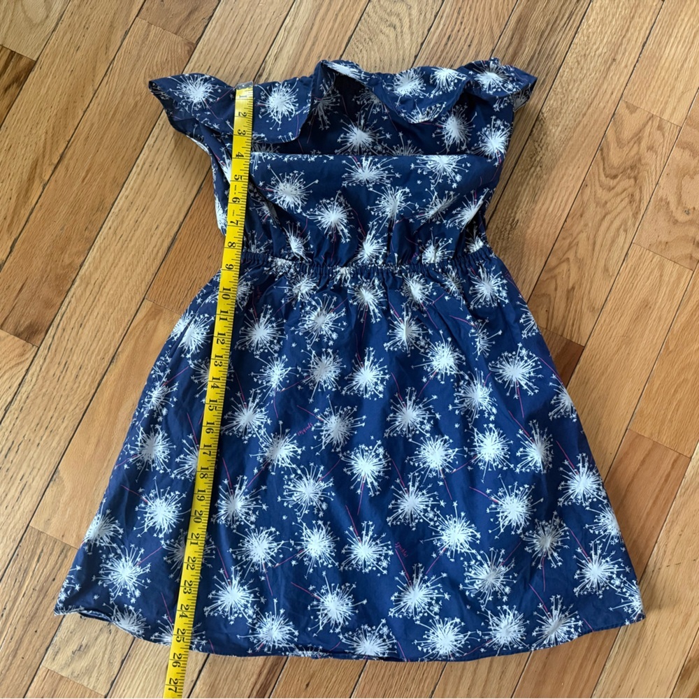 Lilly Pulitzer Fireworks Libby Dress Bright Navy Sparkle Glow Women’s Size M - Picture 13 of 15